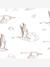 SWANS Wallpaper printed white 