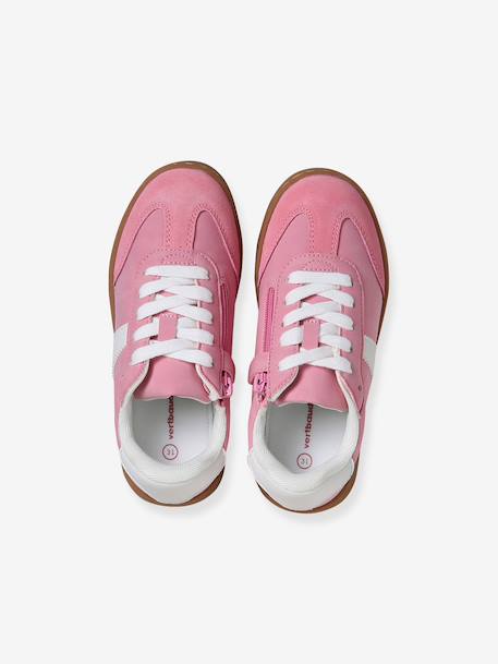 Girl's synthetic trainers rose 