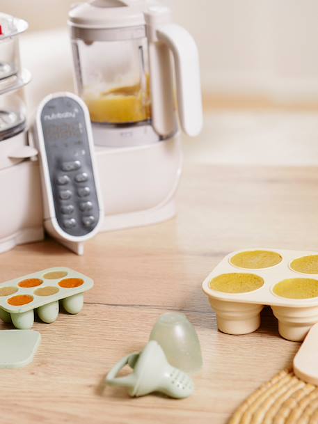 Set Containing Silicone Containers & Nibbler green 