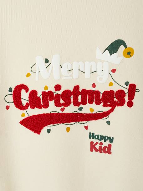 Christmas Sweatshirt for Children, Family Capsule Collection vanilla 