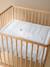 Cotton Muslin Blanket / Play Mat, IN THE CLOUDS striped blue 