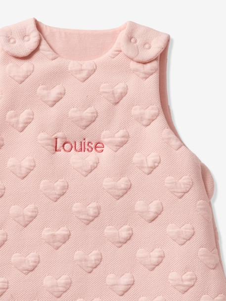 Baby Sleeping Bag, Jacquard beige+pale pink 