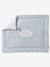 Cotton Muslin Blanket / Play Mat, IN THE CLOUDS striped blue 
