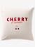 Duvet Cover & Pillowcase Set with Recycled Cotton, CHERRY STRIPES striped red 