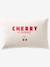 Duvet Cover & Pillowcase Set with Recycled Cotton, CHERRY STRIPES striped red 