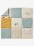 Floor mattress / Play mat in patchwork cotton muslin BAYOU multicoloured 