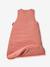 Sleeveless baby sleeping bag in cotton muslin RABBIT old rose 