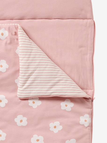 FLEURS CHAT sleeping bag printed pink 