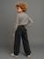 Fluffy Knit Christmas Jumper with Silvery Effect for Girls, JONEN silver 