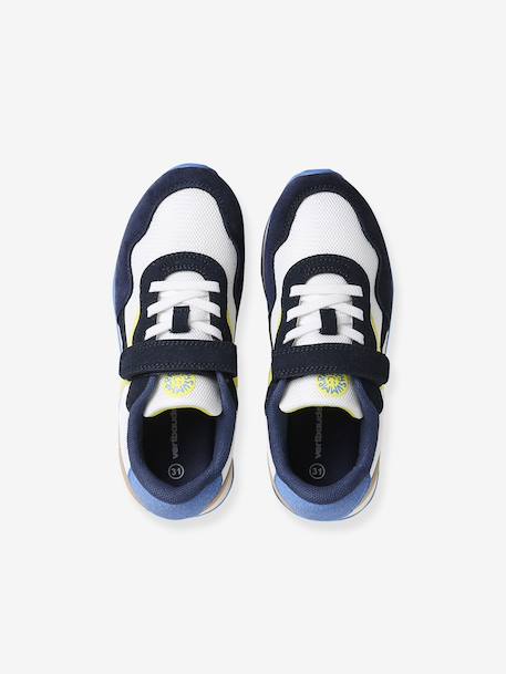 Synthetic Trainers for Children set blue 