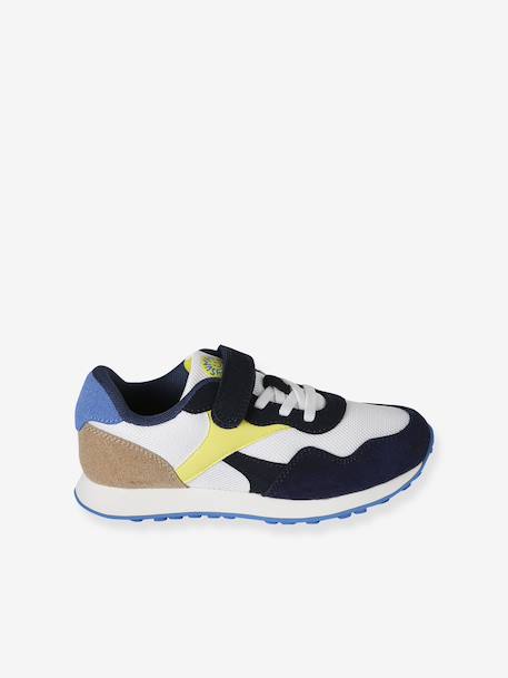Synthetic Trainers for Children set blue 