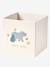 Pack of 3 BAYOU storage boxes beige 