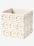 Pack of 3 BAYOU storage bins beige 