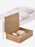 Underbed storage basket FESTON beige 