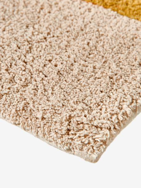 House-shaped rug sandy beige 