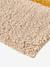 House-shaped rug sandy beige 