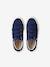 Synthetic trainers with touch 'n' close fastening for children ecru+navy blue 
