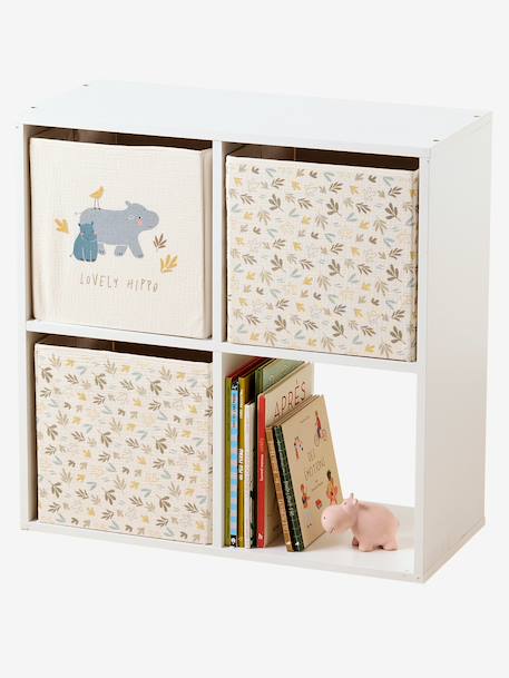 Pack of 3 BAYOU storage bins beige 