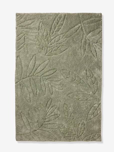 Rectangular rug SAUVAGE green 