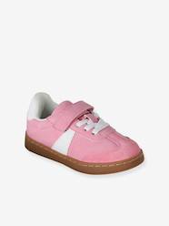 Shoes-Girls Footwear-Trainers-Trainers with Hook-&-Loop Fasteners & Elasticated Laces for Children, Designed for Autonomy 