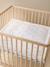 Cotton Muslin Blanket / Play Mat, IN THE CLOUDS striped blue 