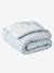 Cotton Muslin Blanket / Play Mat, IN THE CLOUDS striped blue 
