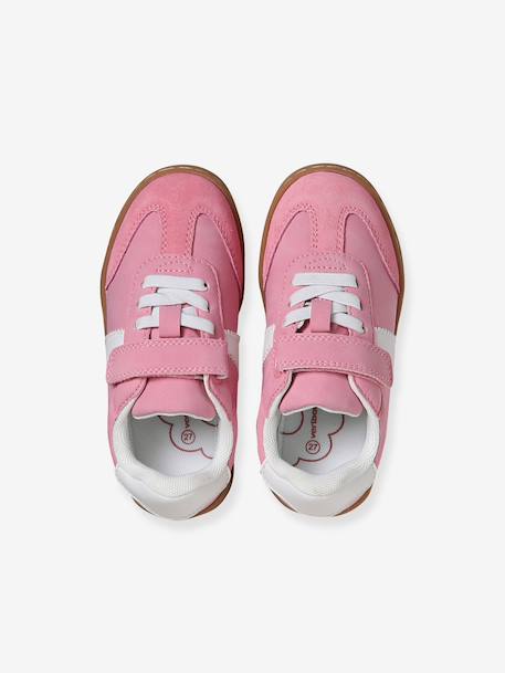 Trainers with Hook-&-Loop Fasteners & Elasticated Laces for Children, Designed for Autonomy rose+set pink 