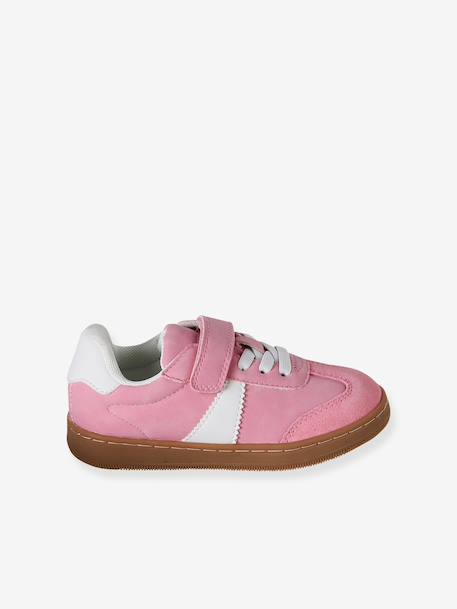 Trainers with Hook-&-Loop Fasteners & Elasticated Laces for Children, Designed for Autonomy rose+set pink 