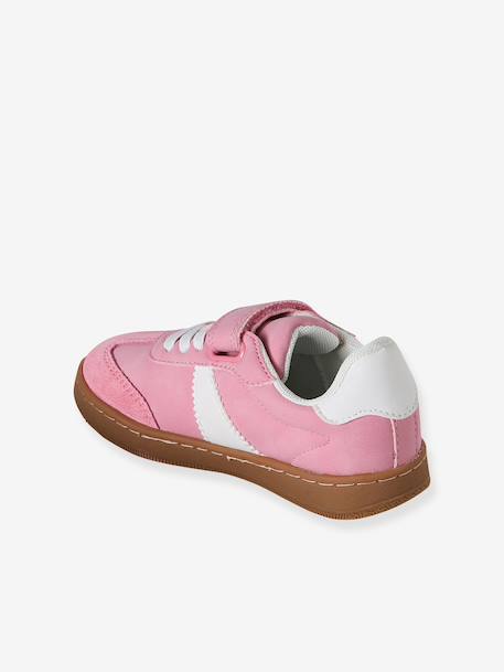 Trainers with Hook-&-Loop Fasteners & Elasticated Laces for Children, Designed for Autonomy rose+set pink 