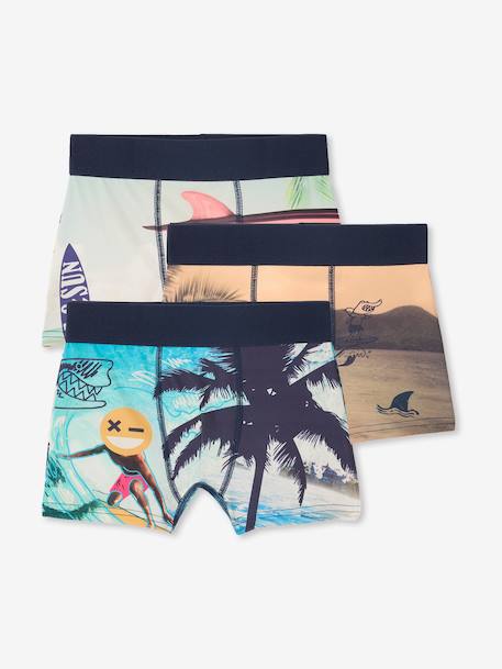 Pack of 3 Boxer Shorts for Boys, Jonen Photoprint multicoloured 