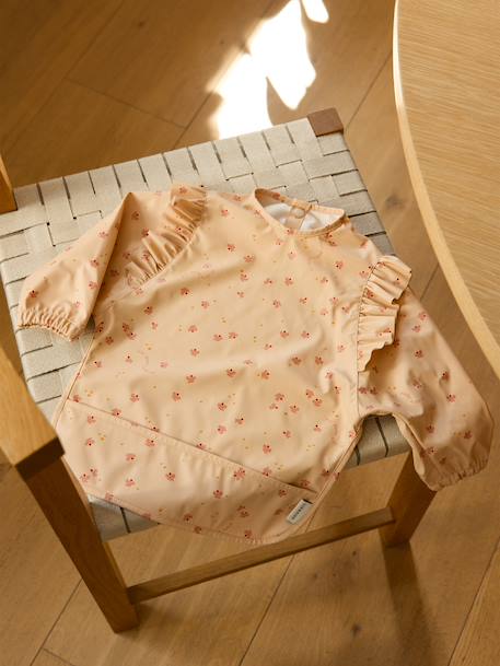 Sleeved bib Merle - LIEWOOD blush+ecru+pale pink+printed yellow+rose+white 