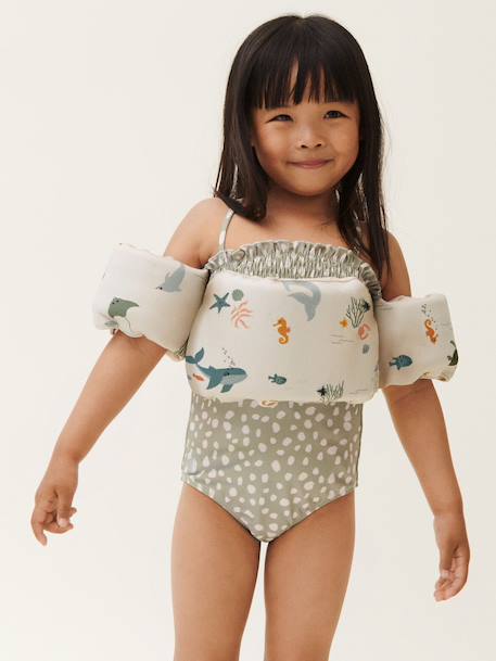 Darko swimming belt blue+rose 