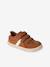 Synthetic Trainers with Hook-&-Loop Fasteners for Boys brown 