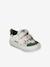 Fabric Trainers with Hook-&-Loop Straps khaki+navy blue+printed beige+set beige 