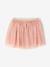 Occasion Wear Tulle Skirt for Babies blush+white 