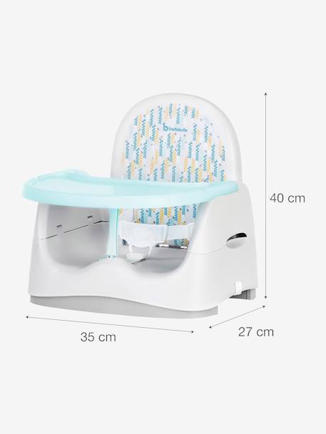 Baby Booster Chair, Trendy Meal, by BADABULLE Grey 