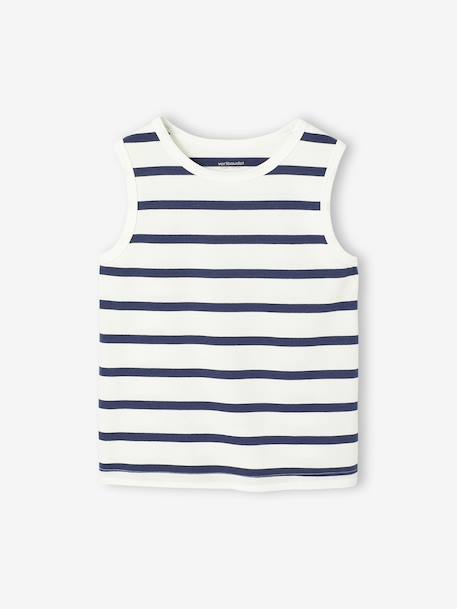 Pack of 2 Tank Tops for Boys set blue+set white 