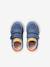 Synthetic trainers with touch 'n' close fastening for babies printed beige+set blue 