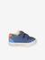 Synthetic trainers with touch 'n' close fastening for babies printed beige+set blue 