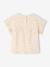 Fancy T-Shirt for Baby Girls ecru+navy blue 