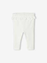 -Jersey Knit Leggings for Newborn Girls 