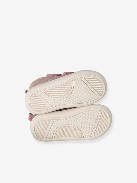 Soft Leather Ankle Boots for Babies, Designed for First Steps bronze+gold+mauve+old rose+printed beige+printed blue+printed green+printed pink+rose+rosy+set pink+turquoise 