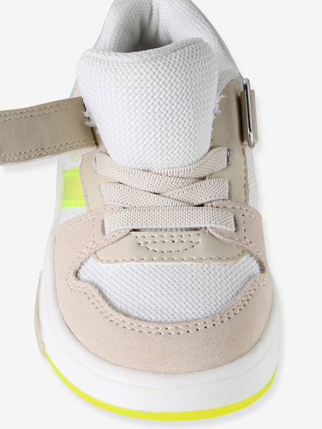 Elasticated Synthetic Trainers for Babies set beige 
