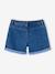 Girls' denim shorts - BASICS light blue+medium blue 