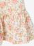 Printed Midi Skirt for Girls ecru 