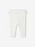 Jersey Knit Leggings for Newborn Girls ecru 