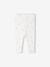 Girls' openwork knit leggings ecru 