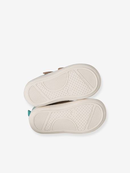 Pair of Soft Leather Boots for Babies, Designed for First Steps beige+blue+brown+electric blue+green+ocean blue+ochre+sage green+set beige+set brown+set green 