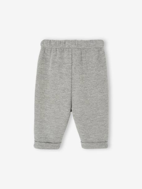Honeycomb newborn trouser marl grey 