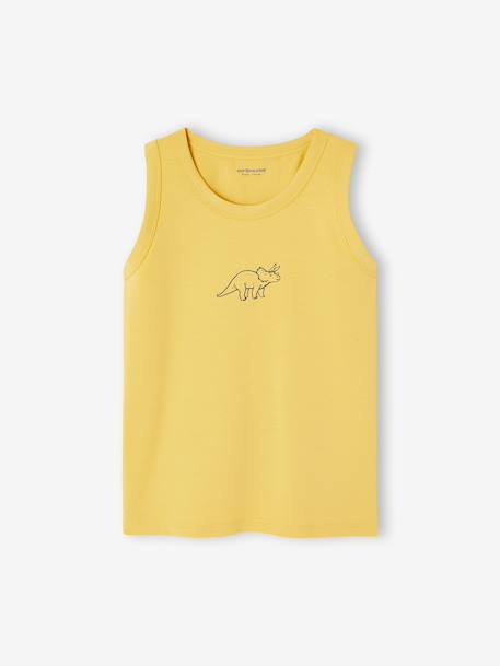 Pack of 3 boy's tank tops navy blue 